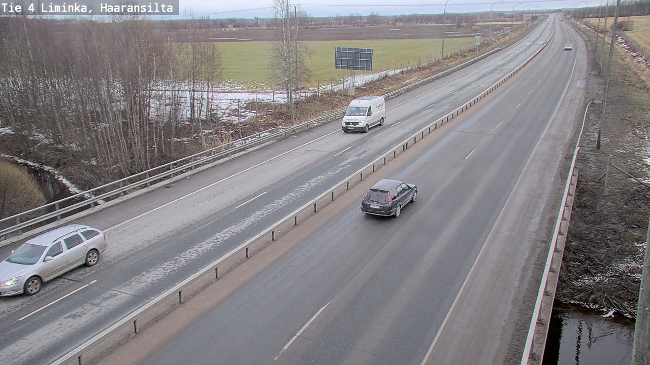 Kelikamerat Kuva Tie 4 Liminka, Haaransilta, Liminka, Pohjois-Pohjanmaa