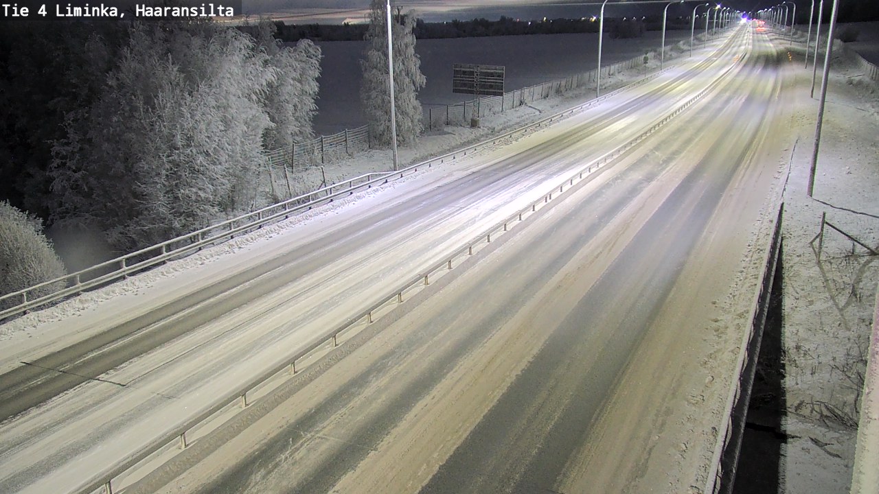 Kelikamerat Kuva Tie 4 Liminka, Haaransilta, Liminka, Pohjois-Pohjanmaa