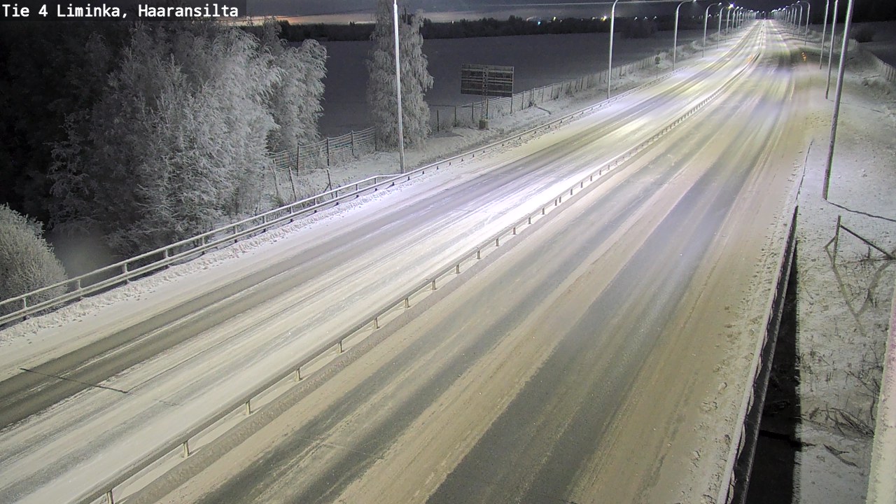 Kelikamerat Kuva Tie 4 Liminka, Haaransilta, Liminka, Pohjois-Pohjanmaa