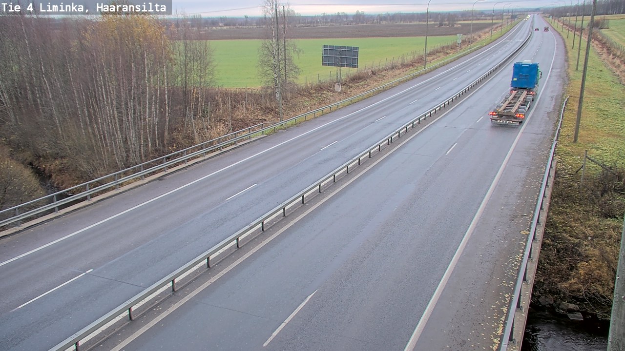 Kelikamerat Kuva Tie 4 Liminka, Haaransilta, Liminka, Pohjois-Pohjanmaa