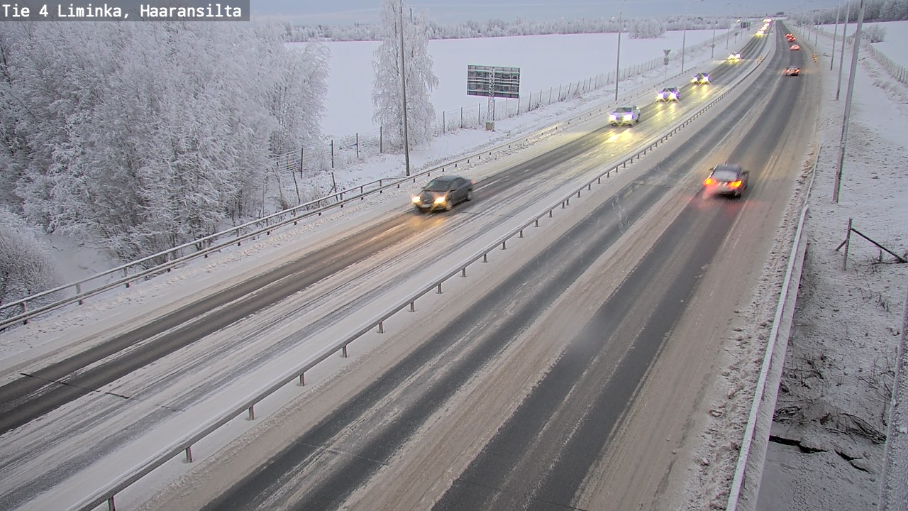 Kelikamerat Kuva Tie 4 Liminka, Haaransilta, Liminka, Pohjois-Pohjanmaa