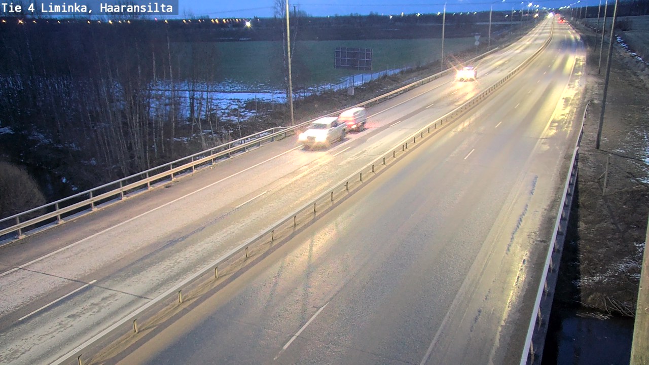 Kelikamerat Kuva Tie 4 Liminka, Haaransilta, Liminka, Pohjois-Pohjanmaa