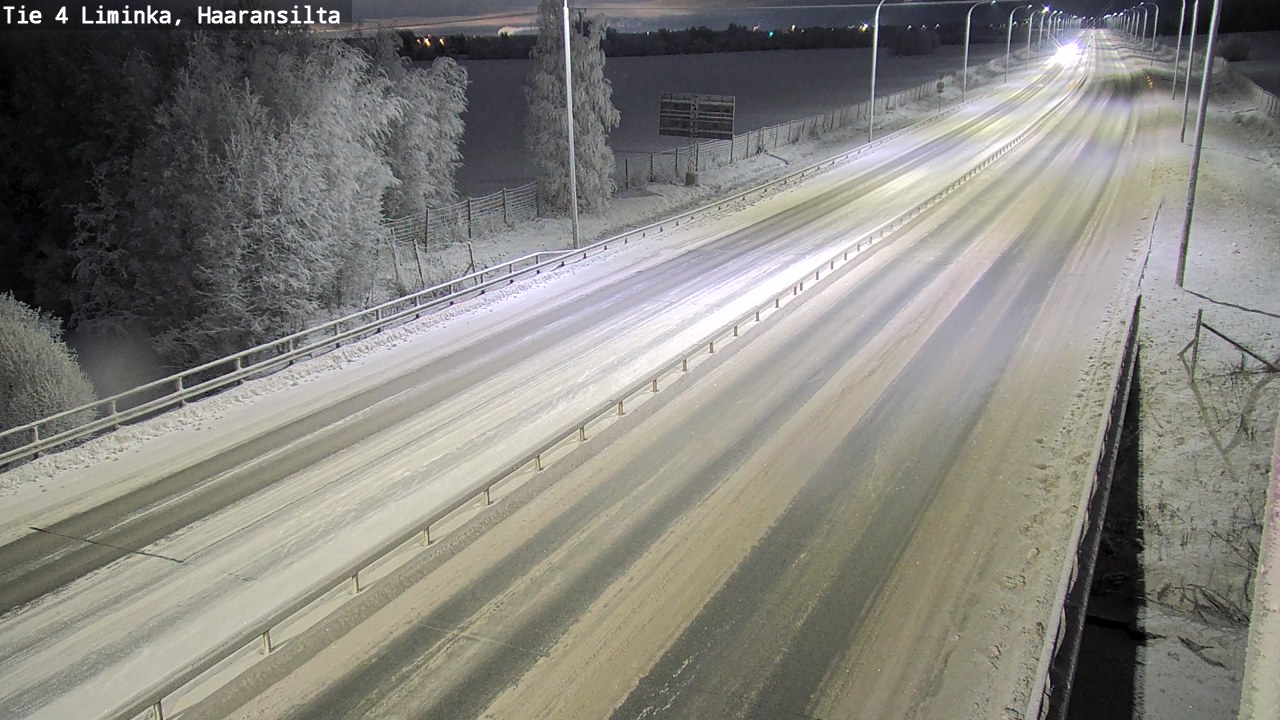 Kelikamerat Kuva Tie 4 Liminka, Haaransilta, Liminka, Pohjois-Pohjanmaa