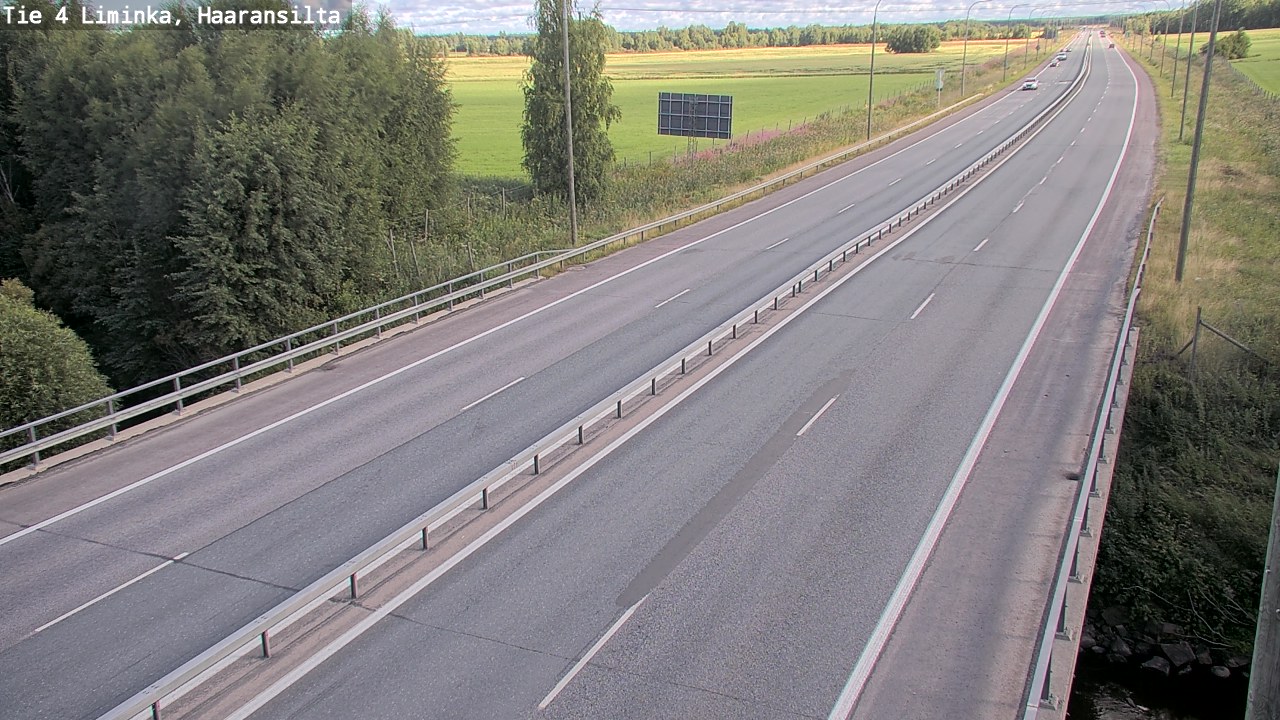 Kelikamerat Kuva Tie 4 Liminka, Haaransilta, Liminka, Pohjois-Pohjanmaa