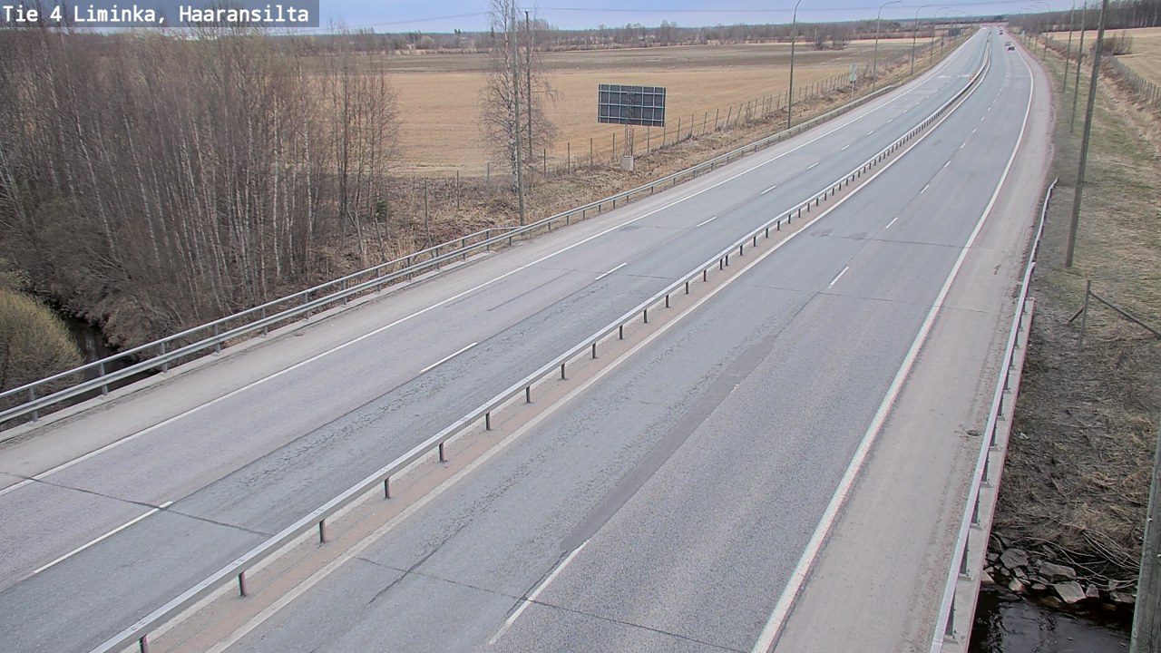 Kelikamerat Kuva Tie 4 Liminka, Haaransilta, Liminka, Pohjois-Pohjanmaa