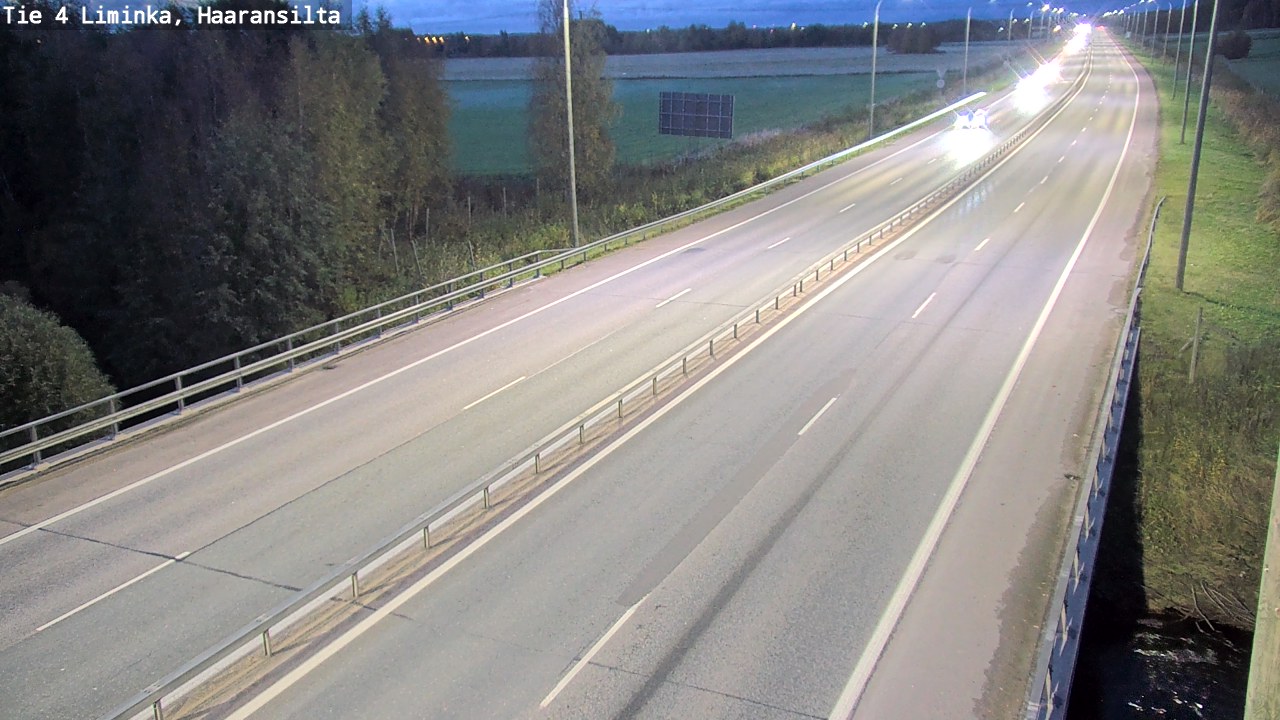 Kelikamerat Kuva Tie 4 Liminka, Haaransilta, Liminka, Pohjois-Pohjanmaa