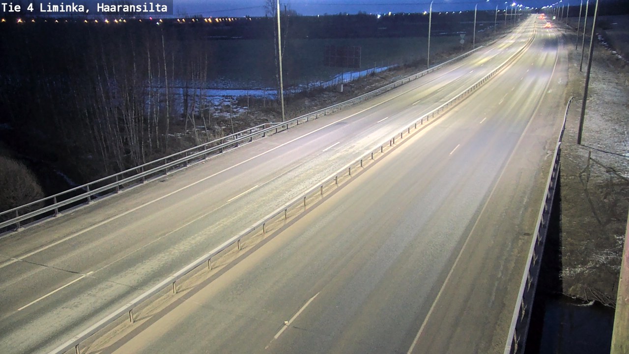 Kelikamerat Kuva Tie 4 Liminka, Haaransilta, Liminka, Pohjois-Pohjanmaa