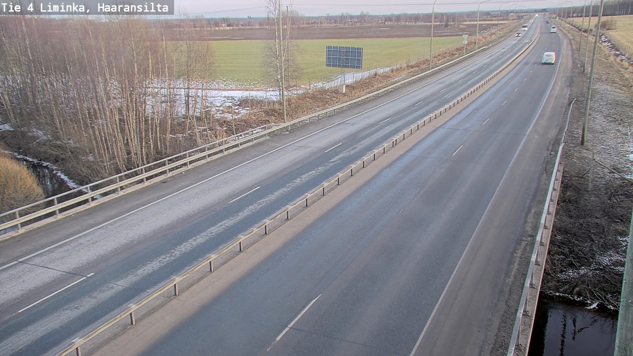 Kelikamerat Kuva Tie 4 Liminka, Haaransilta, Liminka, Pohjois-Pohjanmaa