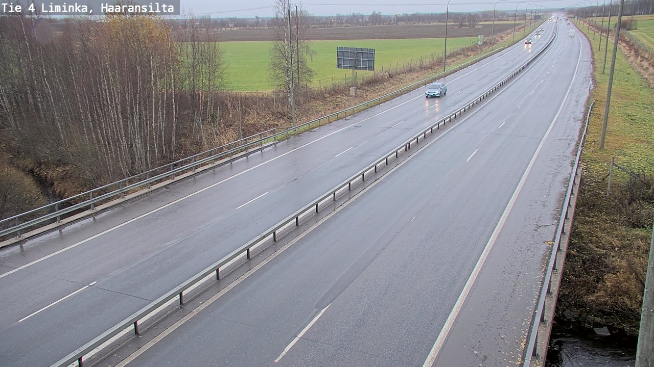 Kelikamerat Kuva Tie 4 Liminka, Haaransilta, Liminka, Pohjois-Pohjanmaa