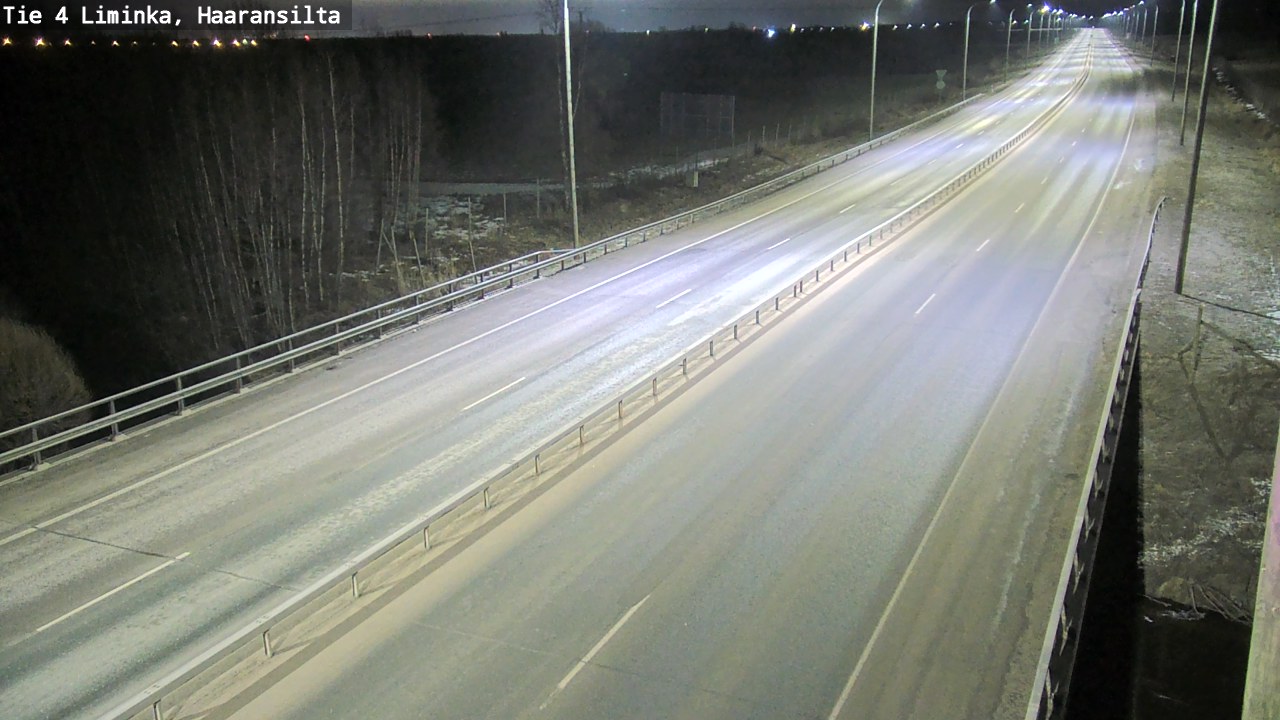 Kelikamerat Kuva Tie 4 Liminka, Haaransilta, Liminka, Pohjois-Pohjanmaa