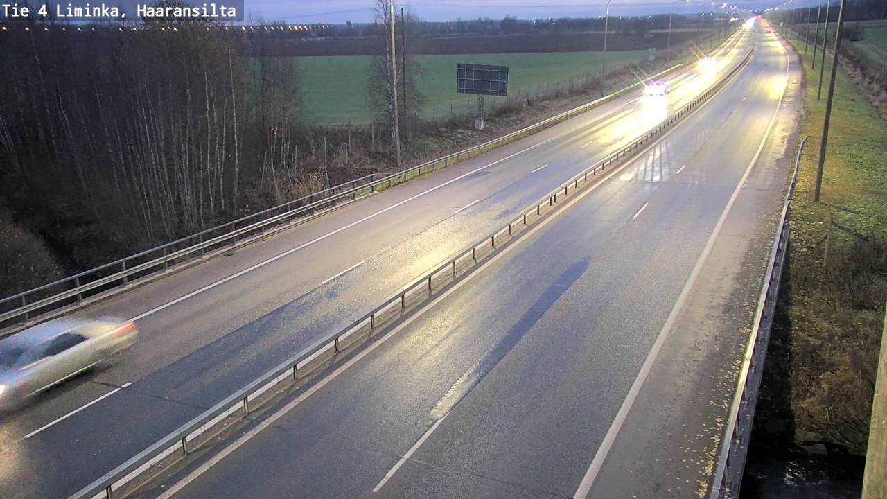 Kelikamerat Kuva Tie 4 Liminka, Haaransilta, Liminka, Pohjois-Pohjanmaa