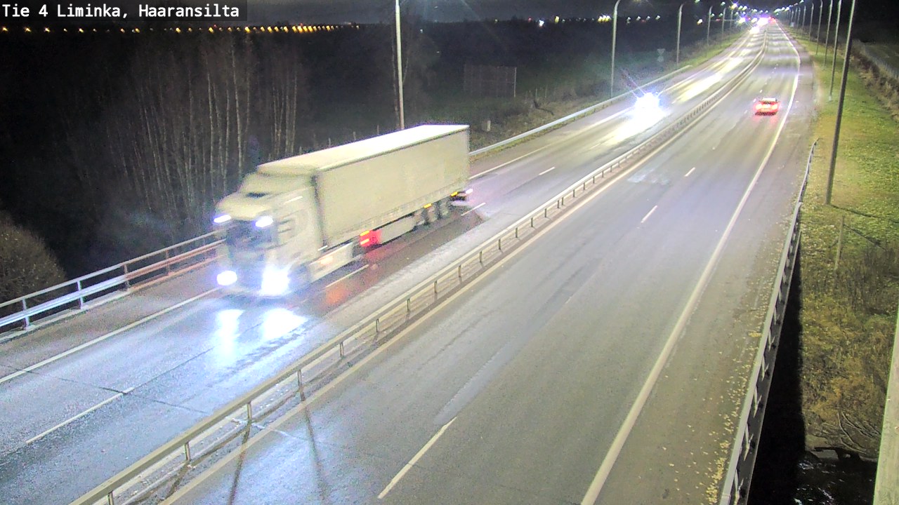 Kelikamerat Kuva Tie 4 Liminka, Haaransilta, Liminka, Pohjois-Pohjanmaa