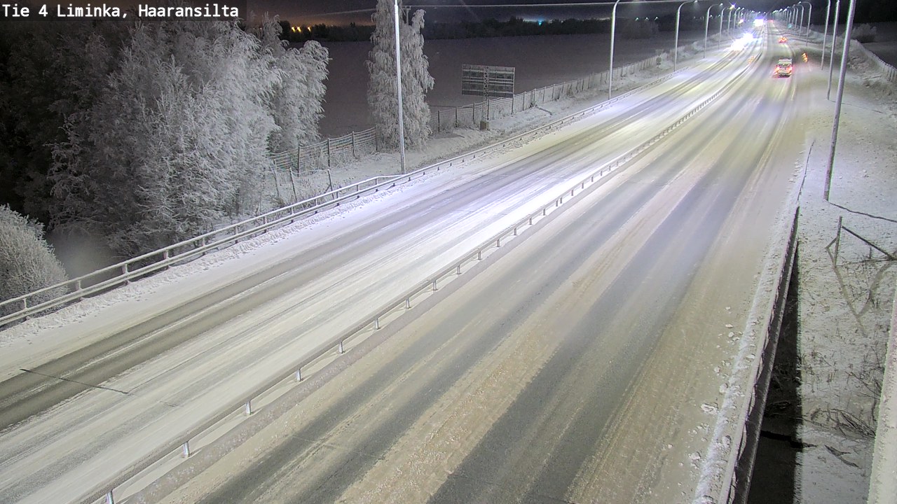 Kelikamerat Kuva Tie 4 Liminka, Haaransilta, Liminka, Pohjois-Pohjanmaa