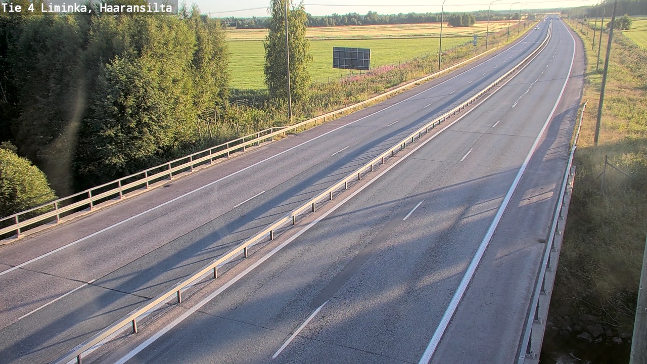 Kelikamerat Kuva Tie 4 Liminka, Haaransilta, Liminka, Pohjois-Pohjanmaa