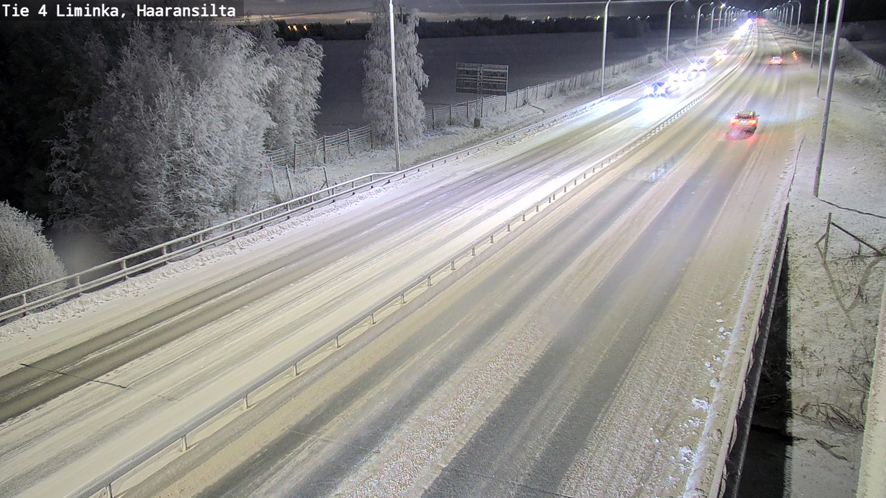 Kelikamerat Kuva Tie 4 Liminka, Haaransilta, Liminka, Pohjois-Pohjanmaa