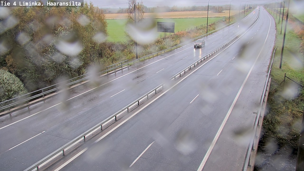Weather Camera Image Road 4 Liminka, Haaransilta, Liminka, Pohjois-Pohjanmaa