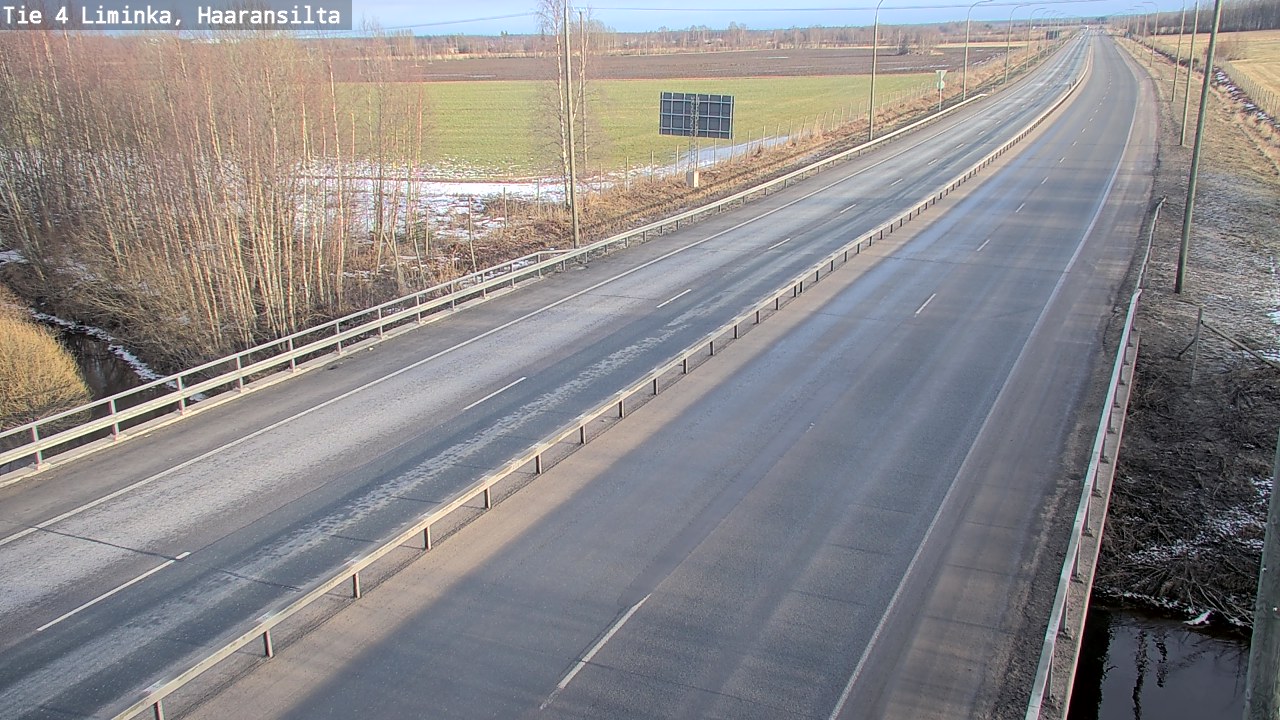 Kelikamerat Kuva Tie 4 Liminka, Haaransilta, Liminka, Pohjois-Pohjanmaa