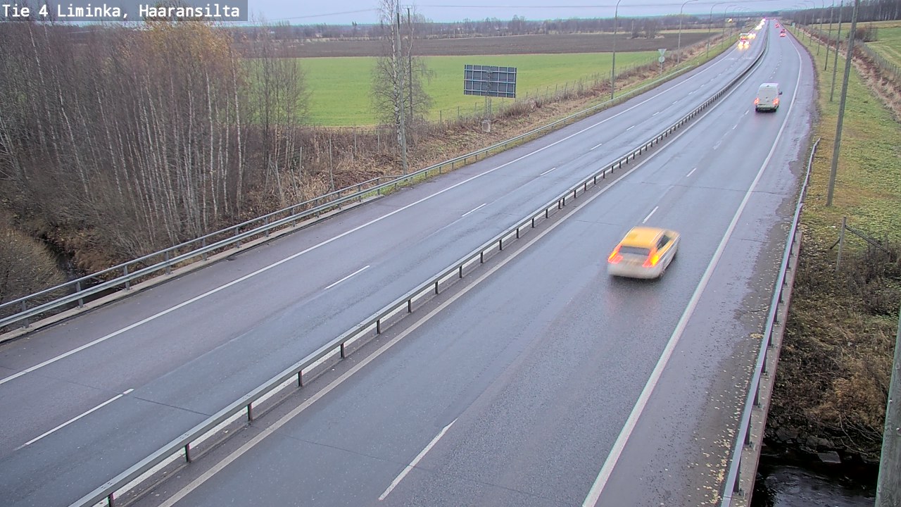 Kelikamerat Kuva Tie 4 Liminka, Haaransilta, Liminka, Pohjois-Pohjanmaa