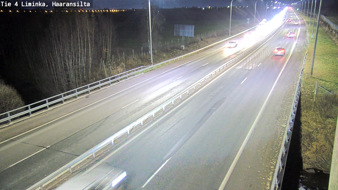 Kelikamerat Kuva Tie 4 Liminka, Haaransilta, Liminka, Pohjois-Pohjanmaa