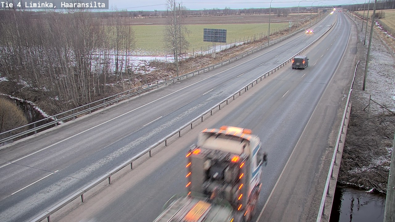 Kelikamerat Kuva Tie 4 Liminka, Haaransilta, Liminka, Pohjois-Pohjanmaa