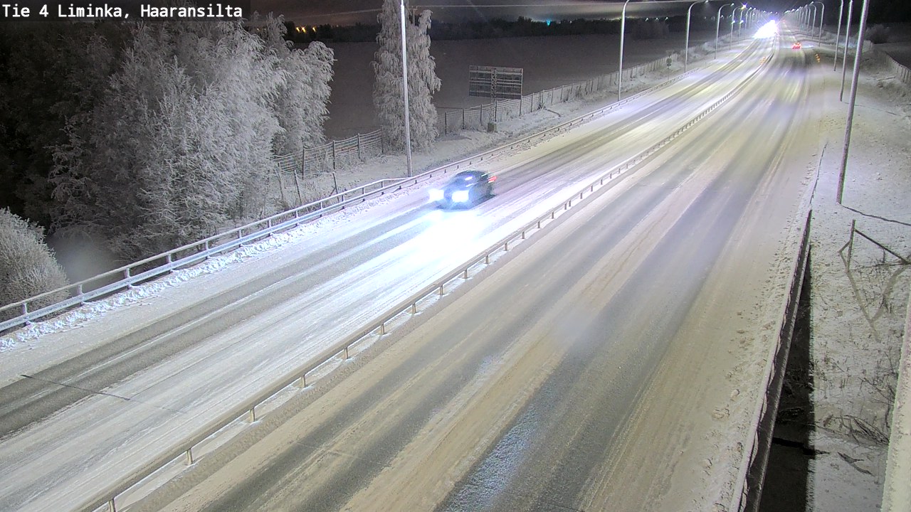 Kelikamerat Kuva Tie 4 Liminka, Haaransilta, Liminka, Pohjois-Pohjanmaa