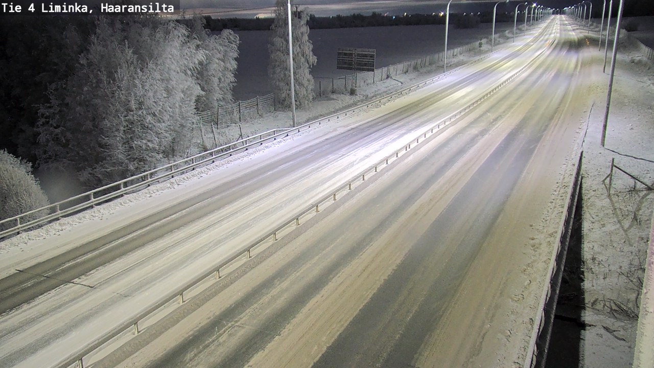 Kelikamerat Kuva Tie 4 Liminka, Haaransilta, Liminka, Pohjois-Pohjanmaa