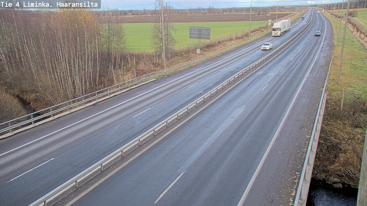 Kelikamerat Kuva Tie 4 Liminka, Haaransilta, Liminka, Pohjois-Pohjanmaa
