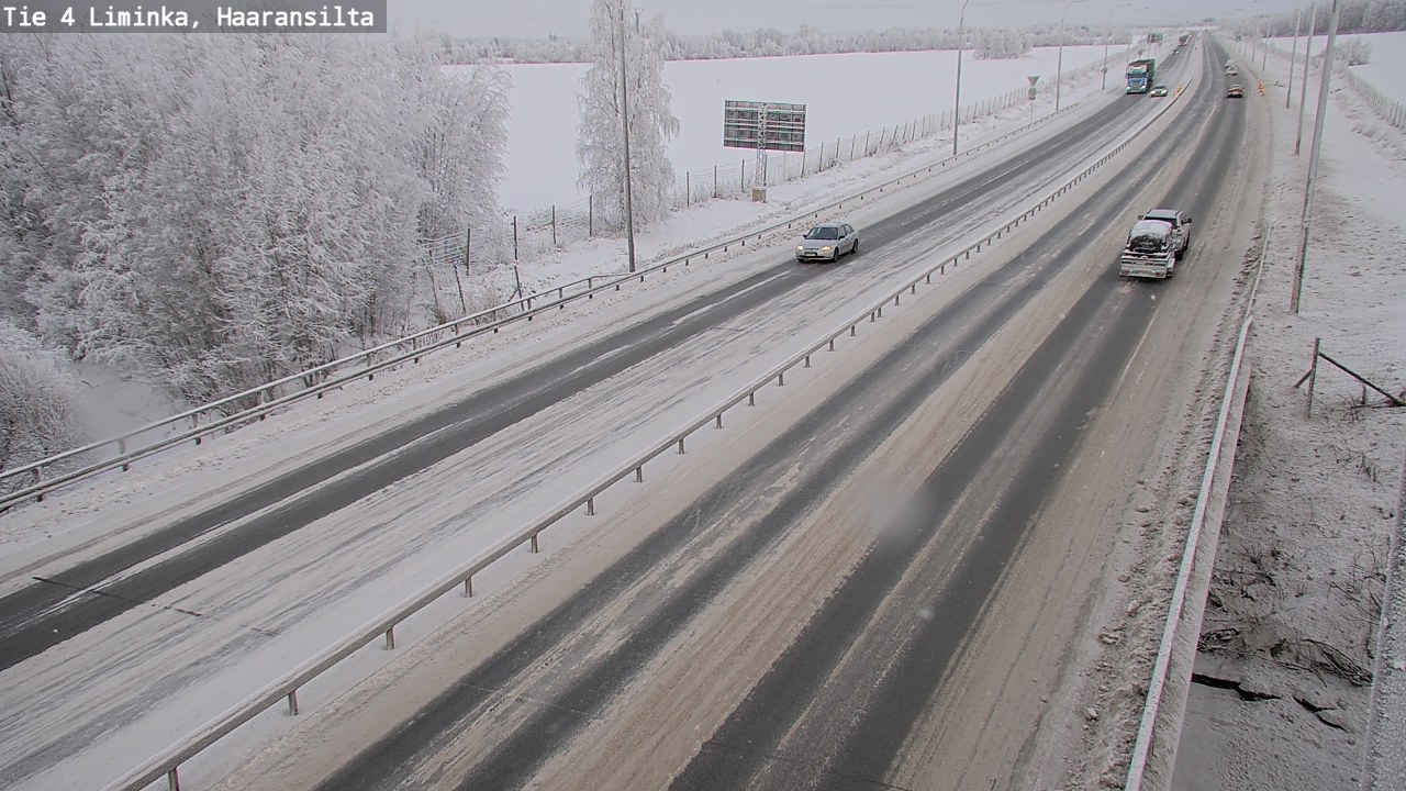 Kelikamerat Kuva Tie 4 Liminka, Haaransilta, Liminka, Pohjois-Pohjanmaa