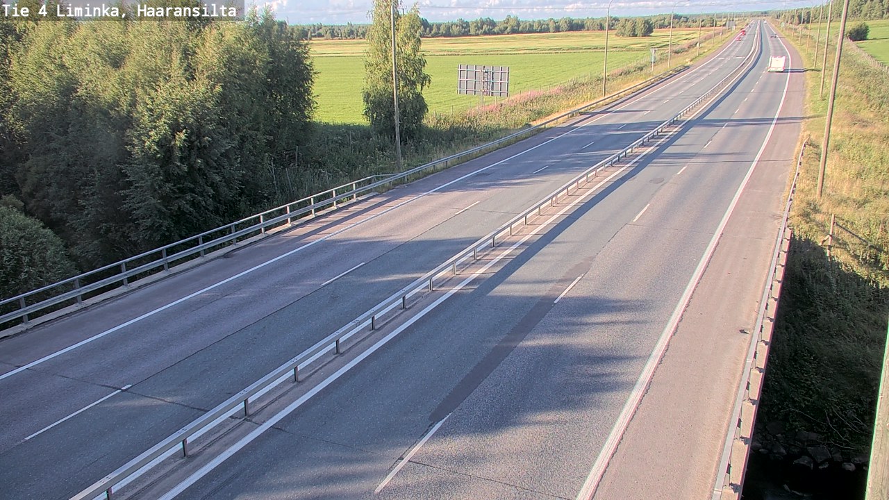 Kelikamerat Kuva Tie 4 Liminka, Haaransilta, Liminka, Pohjois-Pohjanmaa