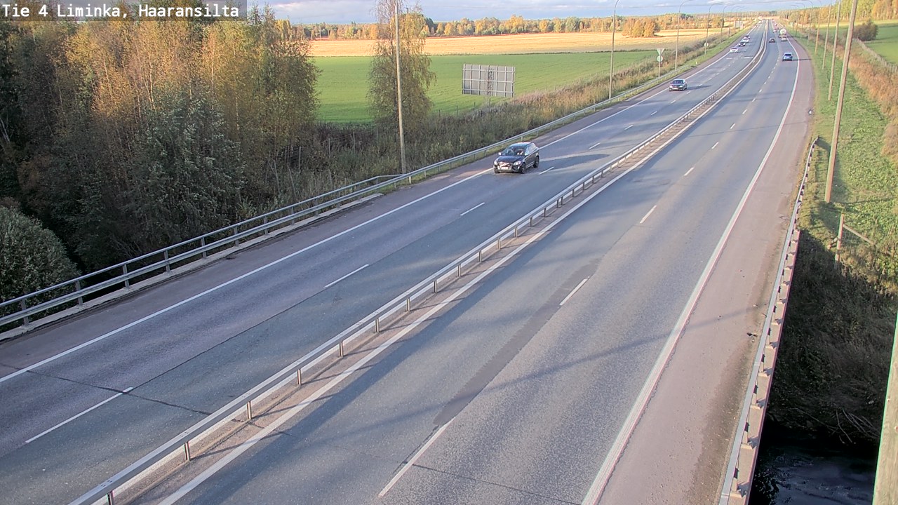 Kelikamerat Kuva Tie 4 Liminka, Haaransilta, Liminka, Pohjois-Pohjanmaa