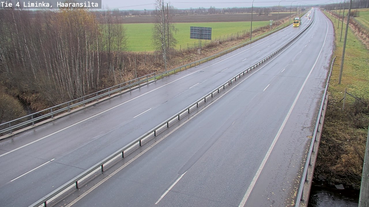 Kelikamerat Kuva Tie 4 Liminka, Haaransilta, Liminka, Pohjois-Pohjanmaa