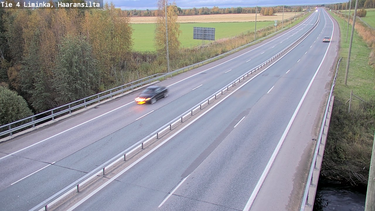 Kelikamerat Kuva Tie 4 Liminka, Haaransilta, Liminka, Pohjois-Pohjanmaa