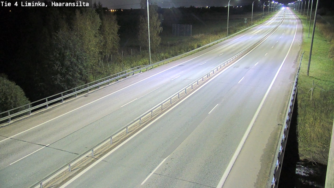 Kelikamerat Kuva Tie 4 Liminka, Haaransilta, Liminka, Pohjois-Pohjanmaa