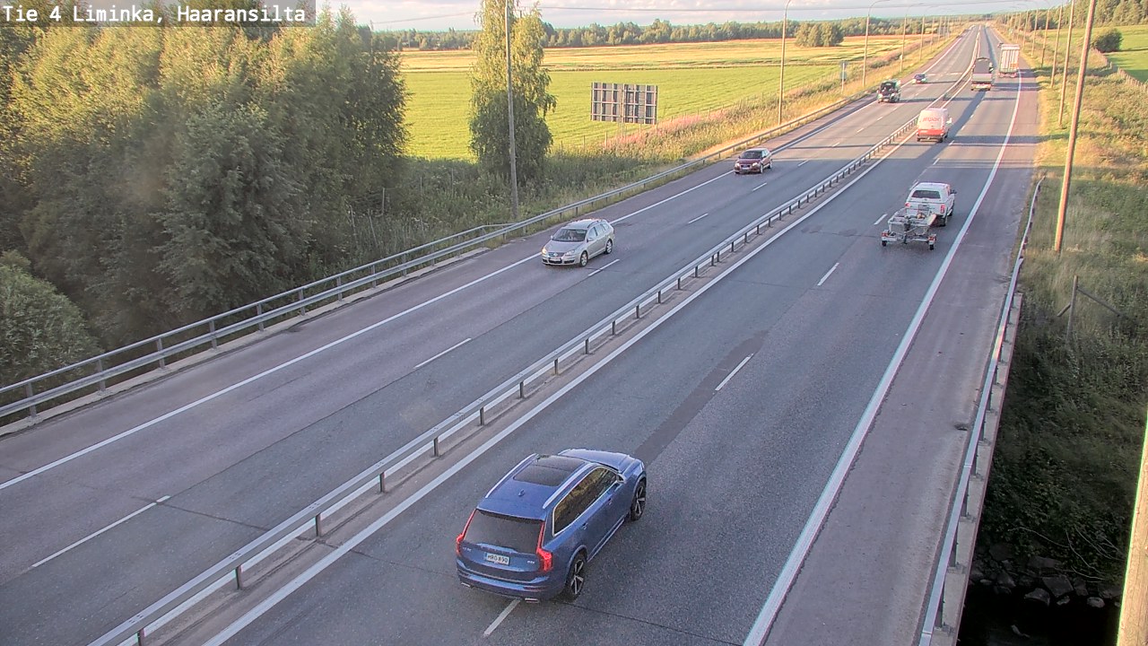 Kelikamerat Kuva Tie 4 Liminka, Haaransilta, Liminka, Pohjois-Pohjanmaa