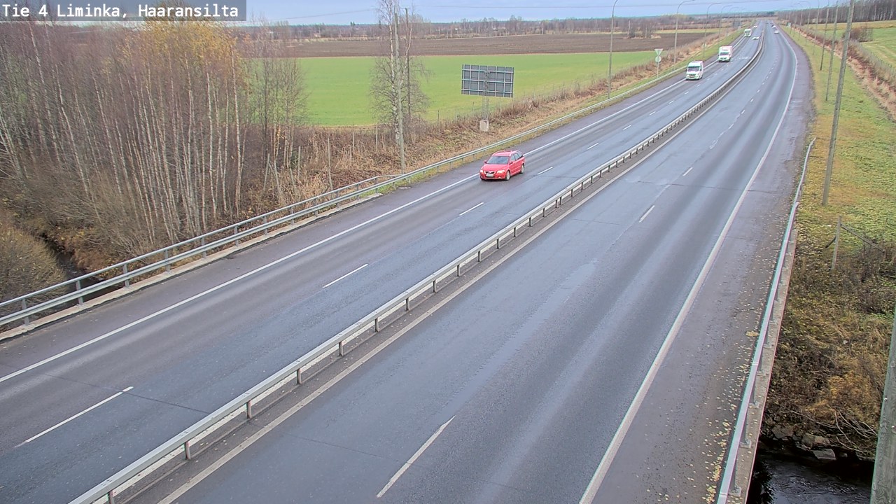 Kelikamerat Kuva Tie 4 Liminka, Haaransilta, Liminka, Pohjois-Pohjanmaa