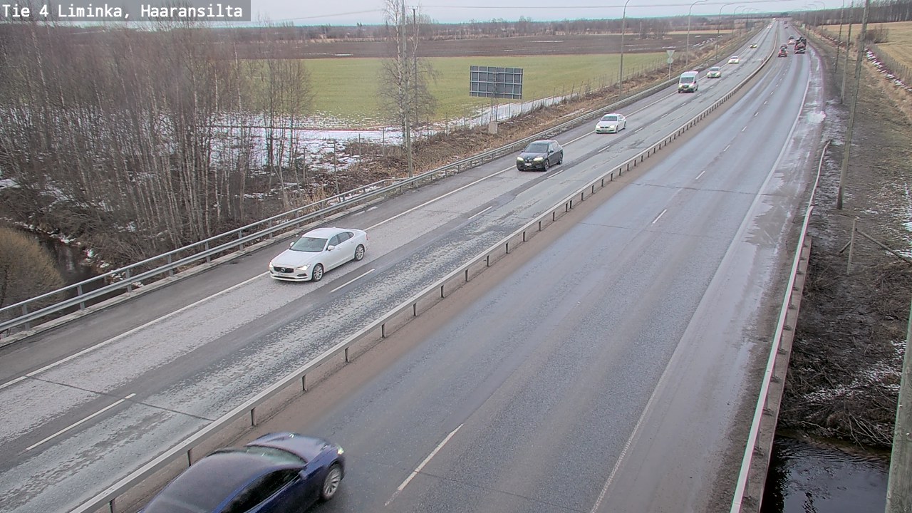 Kelikamerat Kuva Tie 4 Liminka, Haaransilta, Liminka, Pohjois-Pohjanmaa