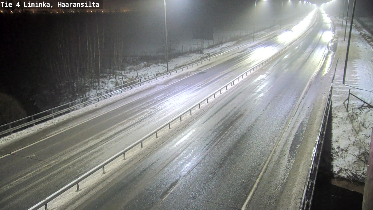 Weather Camera Image Road 4 Liminka, Haaransilta, Liminka, Pohjois-Pohjanmaa