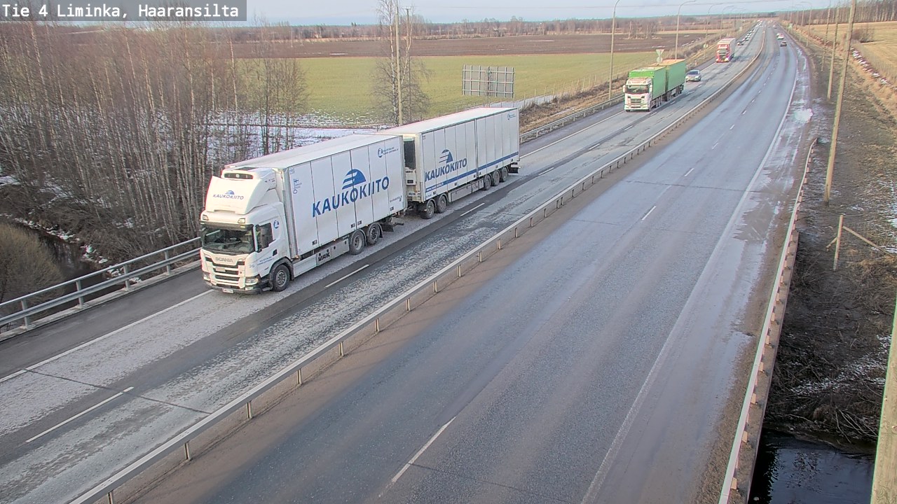 Kelikamerat Kuva Tie 4 Liminka, Haaransilta, Liminka, Pohjois-Pohjanmaa