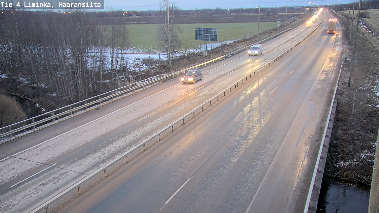 Kelikamerat Kuva Tie 4 Liminka, Haaransilta, Liminka, Pohjois-Pohjanmaa