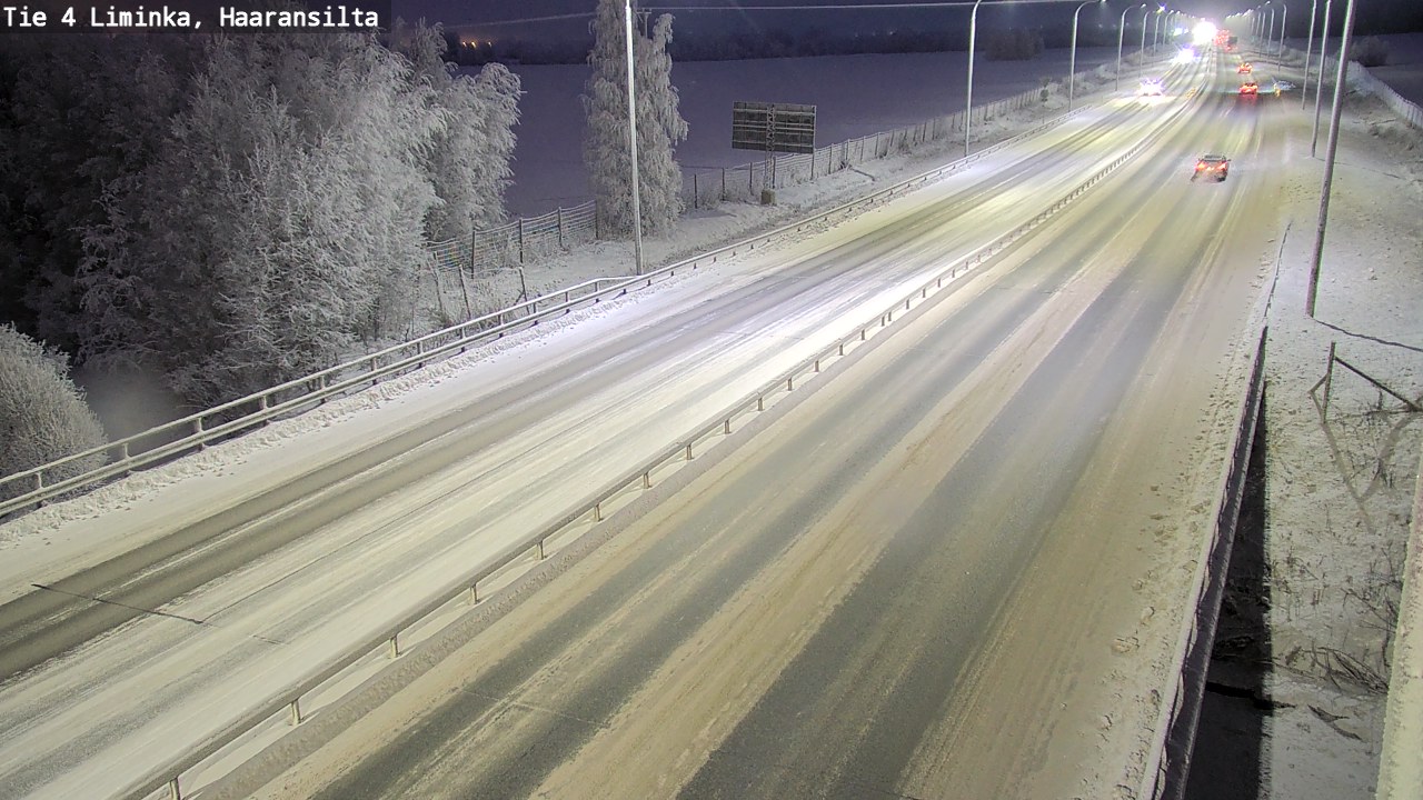 Kelikamerat Kuva Tie 4 Liminka, Haaransilta, Liminka, Pohjois-Pohjanmaa