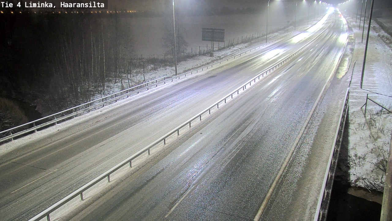 Kelikamerat Kuva Tie 4 Liminka, Haaransilta, Liminka, Pohjois-Pohjanmaa