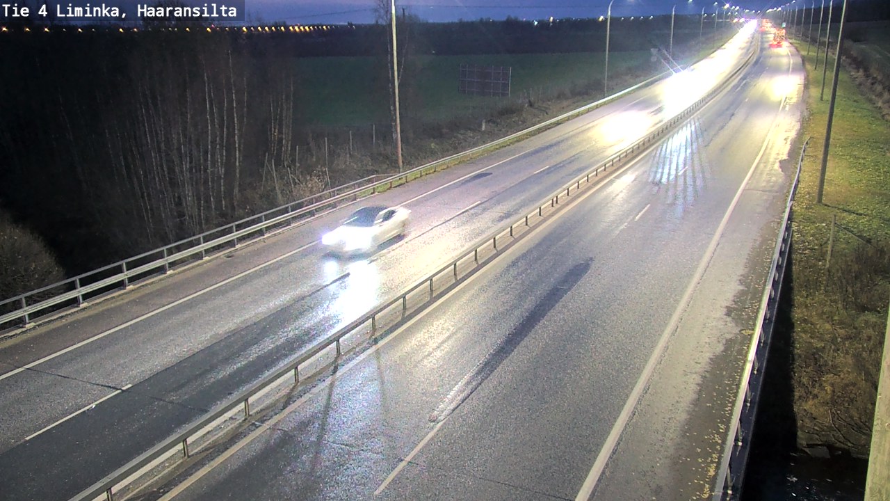 Kelikamerat Kuva Tie 4 Liminka, Haaransilta, Liminka, Pohjois-Pohjanmaa