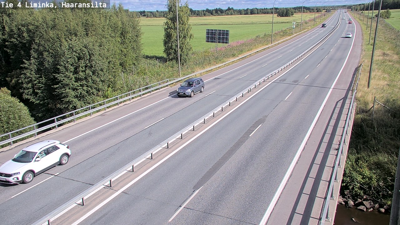 Kelikamerat Kuva Tie 4 Liminka, Haaransilta, Liminka, Pohjois-Pohjanmaa