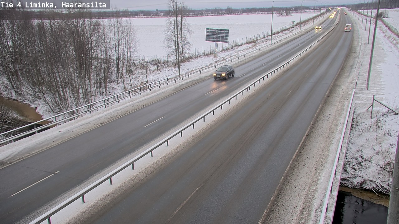 Kelikamerat Kuva Tie 4 Liminka, Haaransilta, Liminka, Pohjois-Pohjanmaa