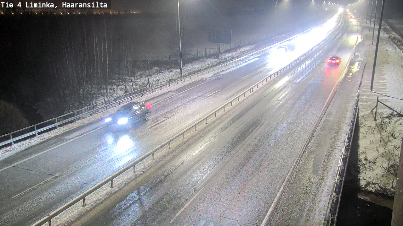 Weather Camera Image Väg 4 Limingo, Haaransilta, Liminka, Pohjois-Pohjanmaa