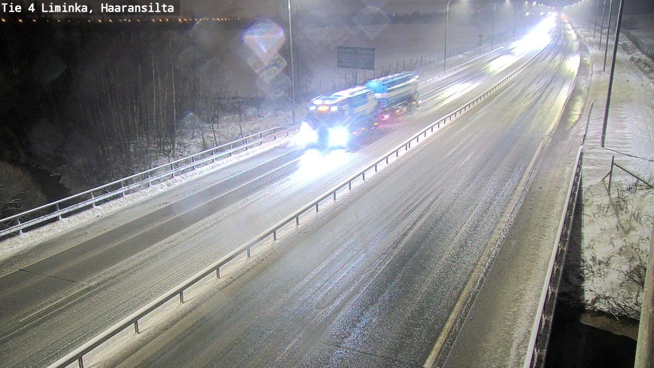 Kelikamerat Kuva Tie 4 Liminka, Haaransilta, Liminka, Pohjois-Pohjanmaa