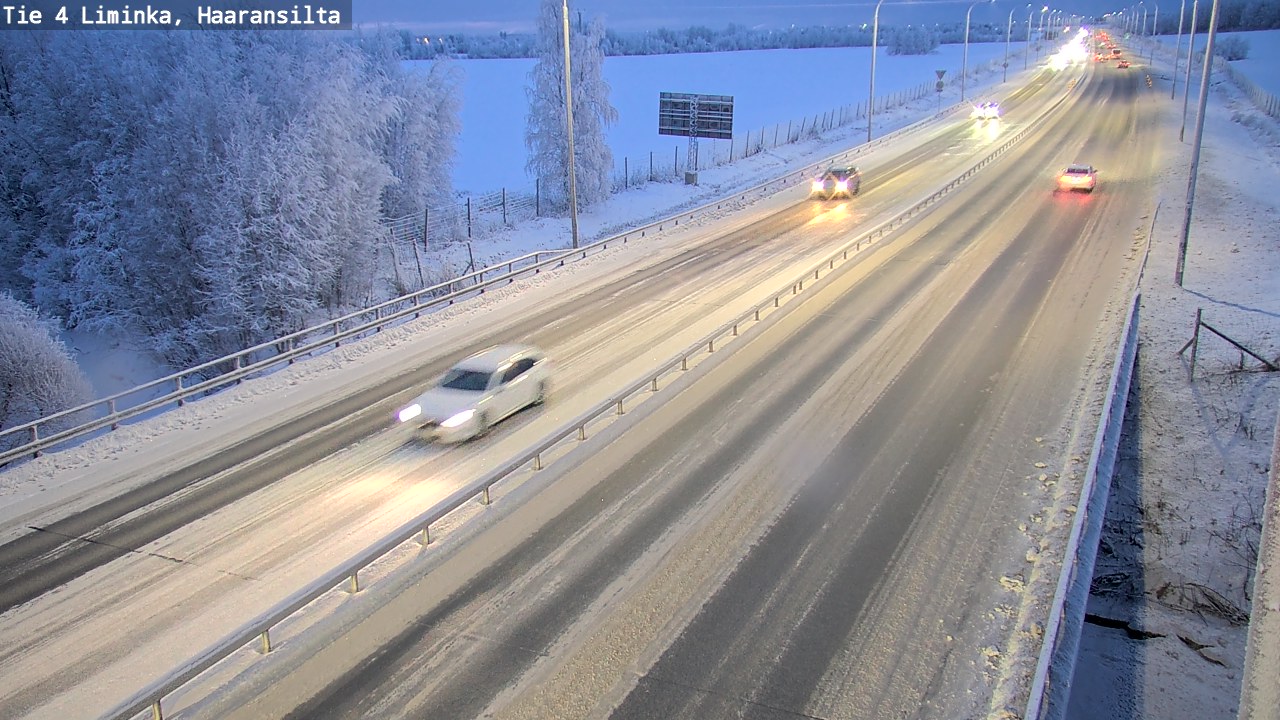 Kelikamerat Kuva Tie 4 Liminka, Haaransilta, Liminka, Pohjois-Pohjanmaa