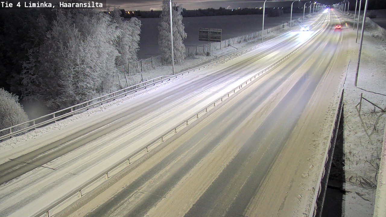 Kelikamerat Kuva Tie 4 Liminka, Haaransilta, Liminka, Pohjois-Pohjanmaa