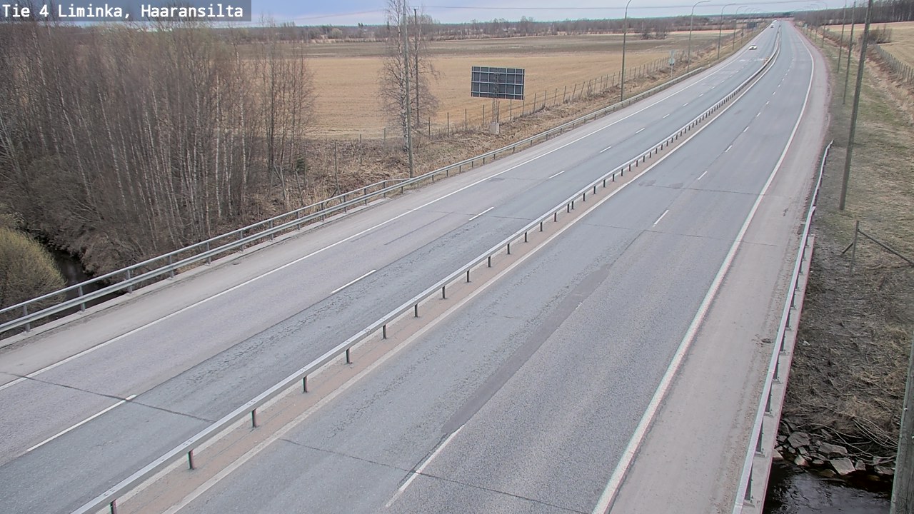 Kelikamerat Kuva Tie 4 Liminka, Haaransilta, Liminka, Pohjois-Pohjanmaa