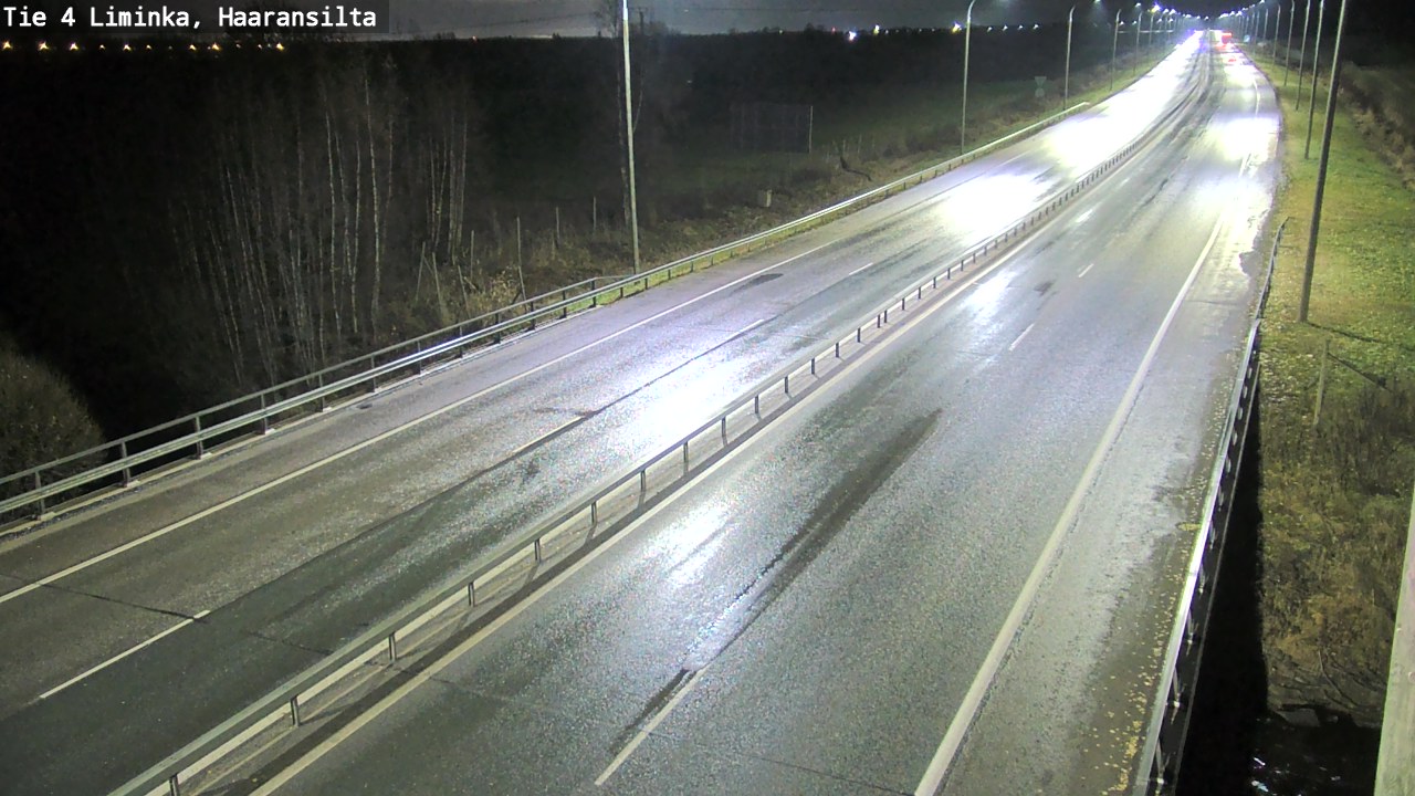 Kelikamerat Kuva Tie 4 Liminka, Haaransilta, Liminka, Pohjois-Pohjanmaa